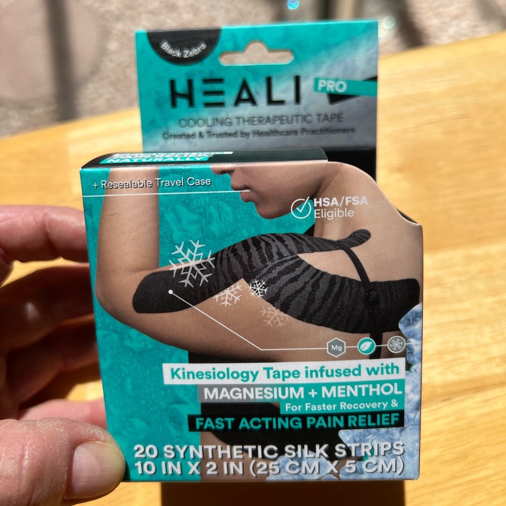 Cooling Therapeutic Tape - Black